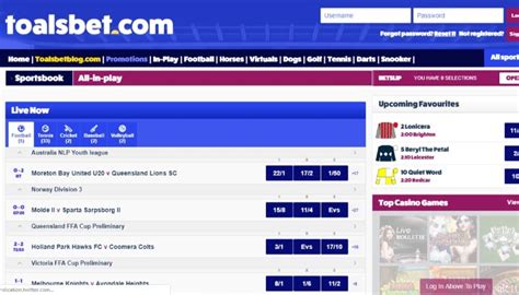 Toals bookmaker review, betting guide & sign.